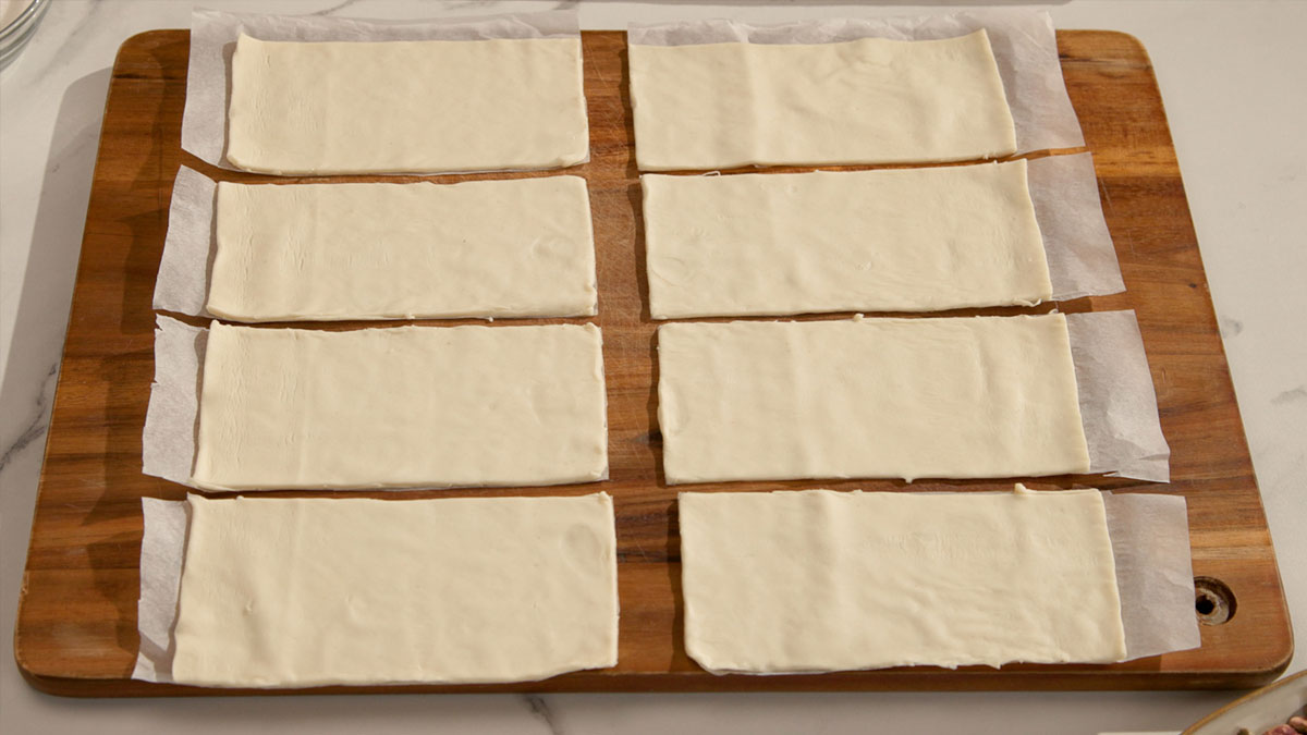 hojaldre de pistacho