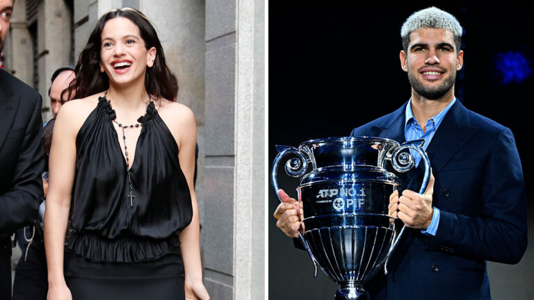 Rosalía y Carlos Alcaraz