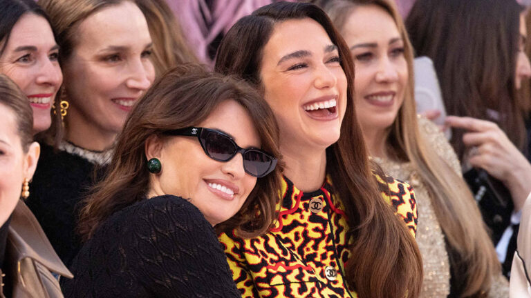 Dua Lipa y Penélope Cruz