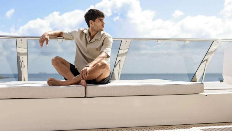 Carlos Alcaraz (Foto: Sunreef Yachts)