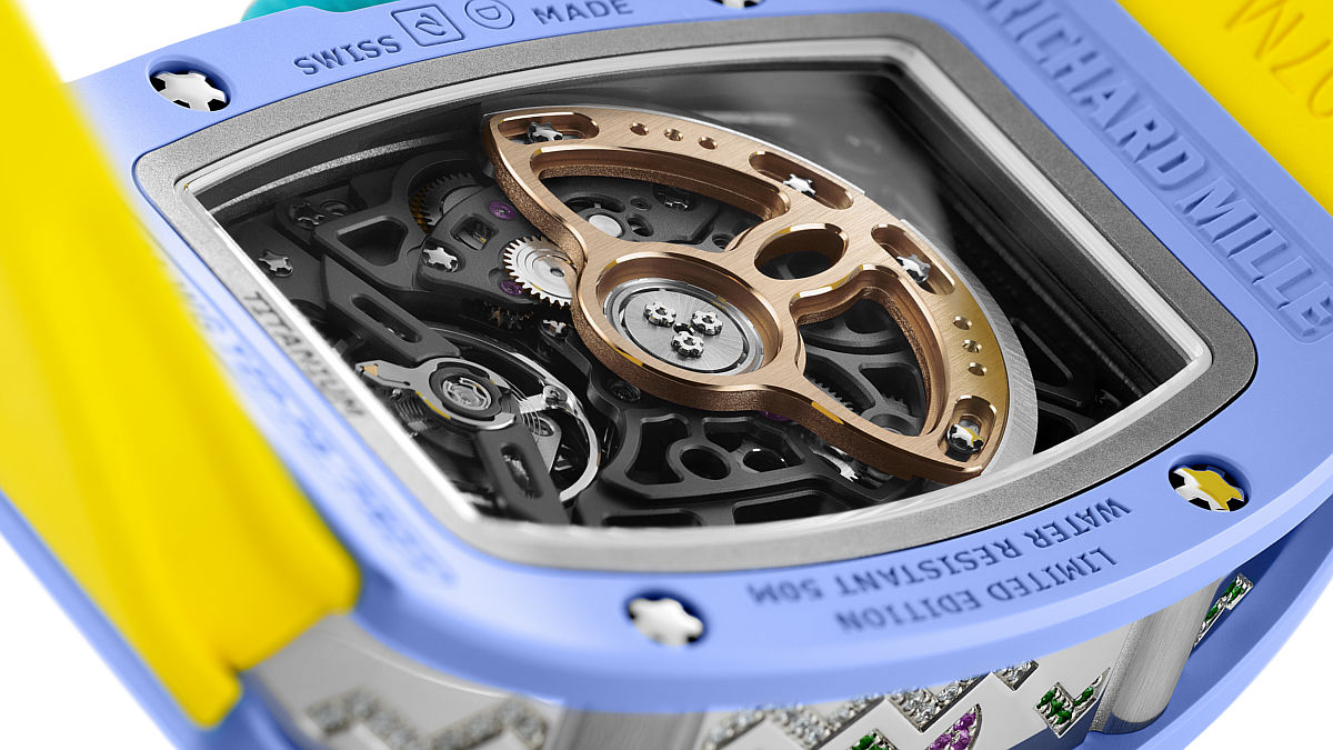 La colección más ochentera y multicolor de Richard Mille