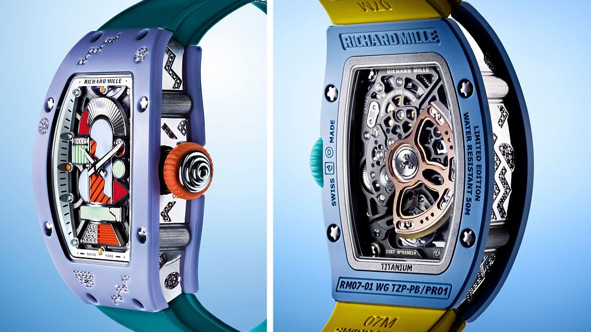 La colección más ochentera y multicolor de Richard Mille