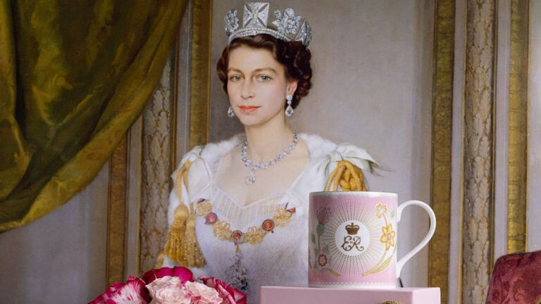 Porcelana centenario reina Isabel II Royal Collection Trust (Foto: Royal Collection Trust)