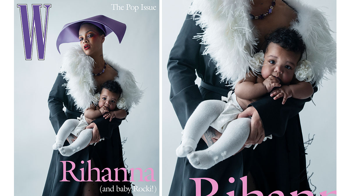 La hija pequeña de Rihanna, Rocki, protagoniza su primera portada de revista