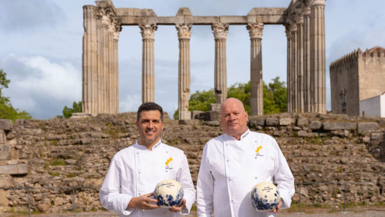 Los cocineros João Oliveira (Vista) y Dieter Koschina (Vila Joya), nuevos Tres Soles Portugal 2026.