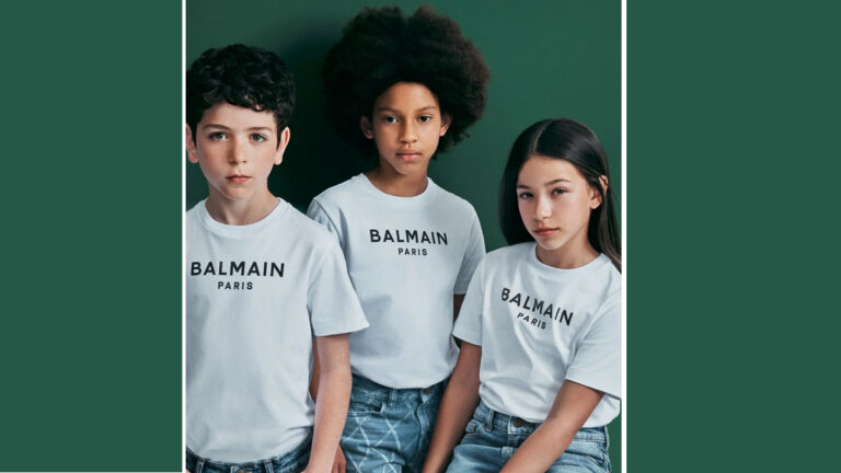 ropa infantil balmain