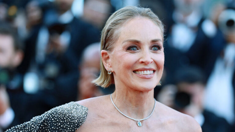 sharon stone cannes