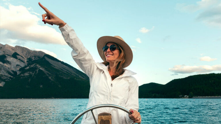 mujer viajar